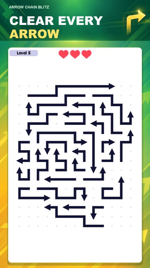 Clear every arrow